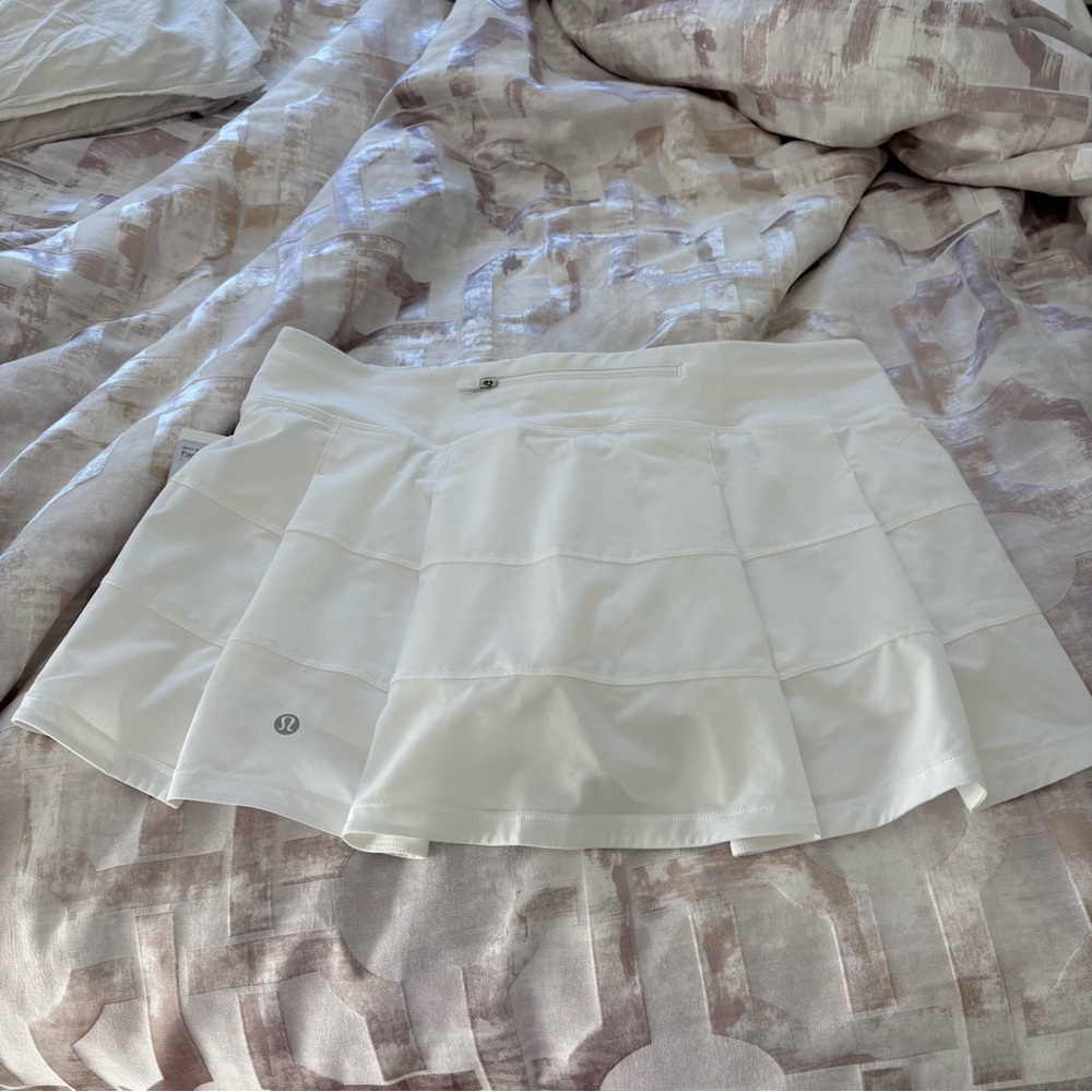 White Pace Rival MR Skirt